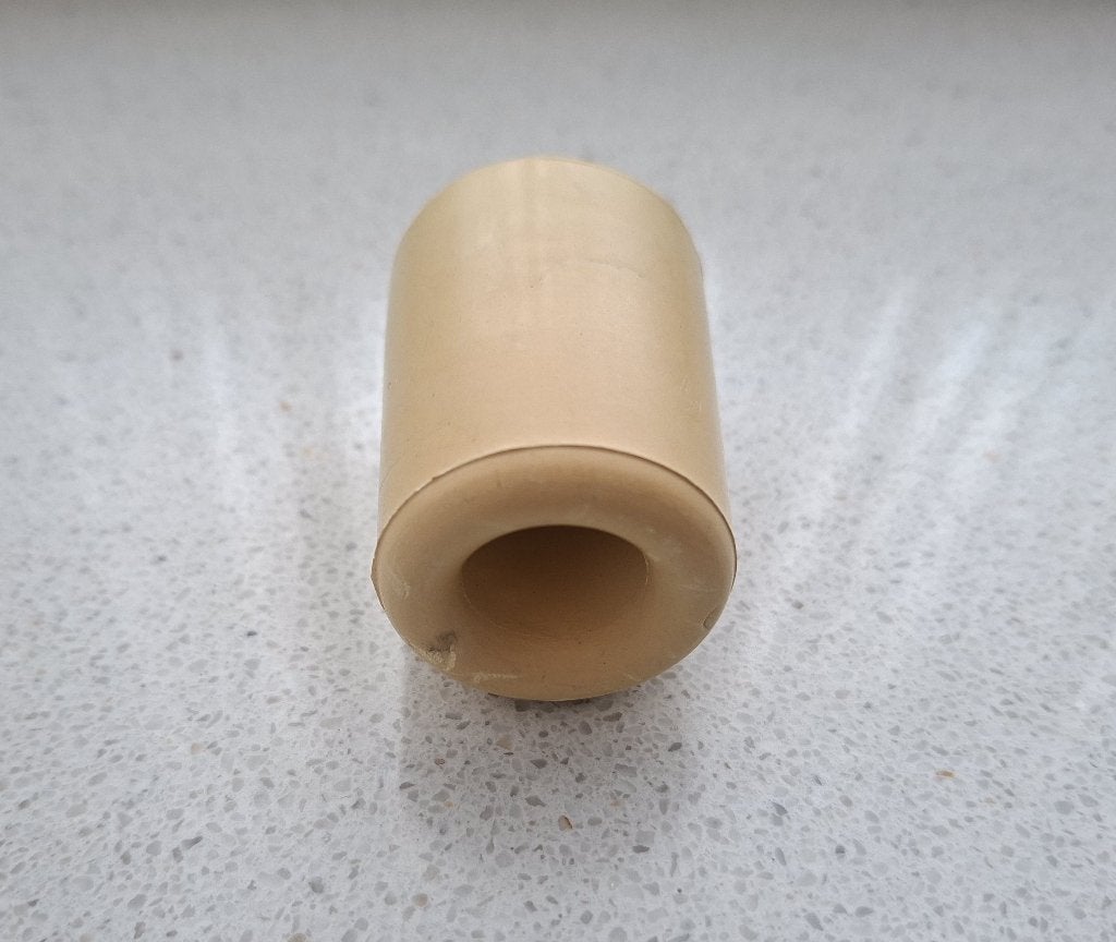 Deurstopper / deurbuffer rubber beige, Overige kleuren, Nieuw, Ophalen of Verzenden, Rubber/elastomeren