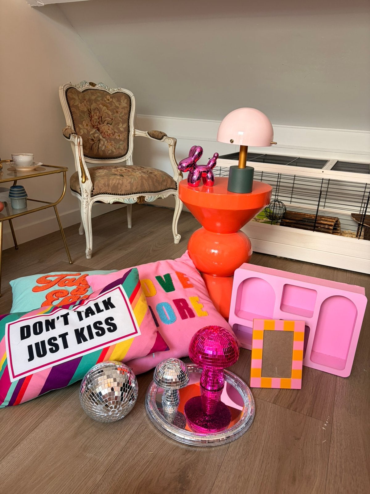 Funky kleuren kamer aankleding!, Ophalen, Zo goed als nieuw