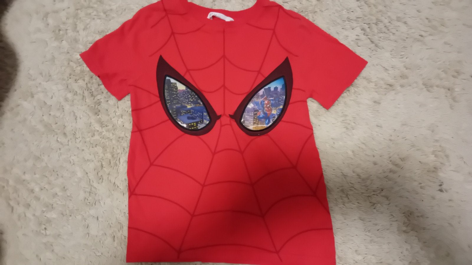 Spiderman T-shirt maat 122/128, Gebruikt, Ophalen of Verzenden, Spiderman, Shirt of Longsleeve