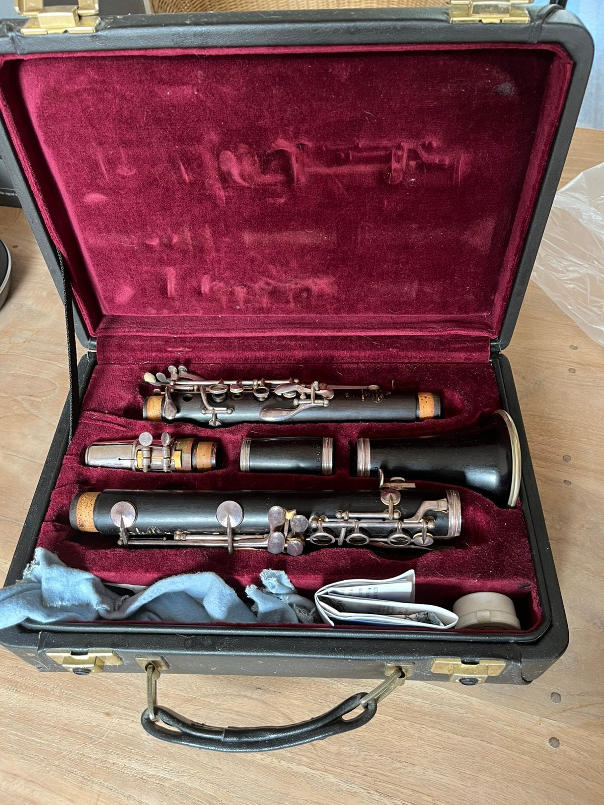Buffet Crampon E13 klarinet, Ophalen of Verzenden, Zo goed als nieuw, Hout