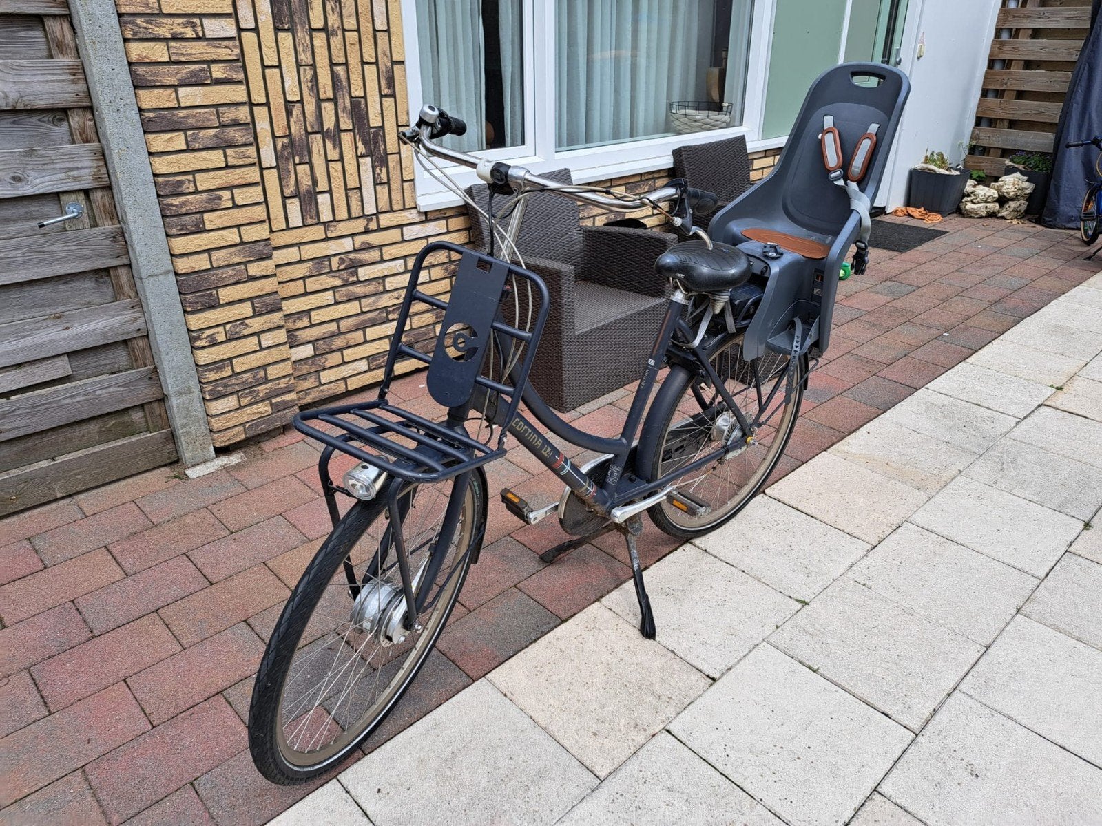 Cortina u4 electrische transport fiets!, Fietsen en Brommers, Fietsen | Dames | Damesfietsen, Ophalen of Verzenden, Gebruikt, Overige merken