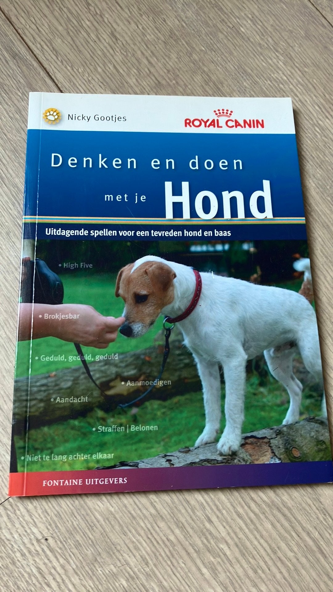 Denken en doen met je hond nicky gootjes, Boeken, Ophalen of Verzenden, Zo goed als nieuw, Honden