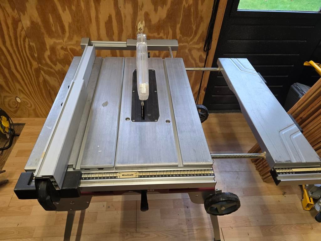 Einhell Tafelzaag en stofafzuiging, Doe-het-zelf en Verbouw, Gereedschap | Zaagmachines, Ophalen, Cirkelzaag, 70 mm of meer, Einhell