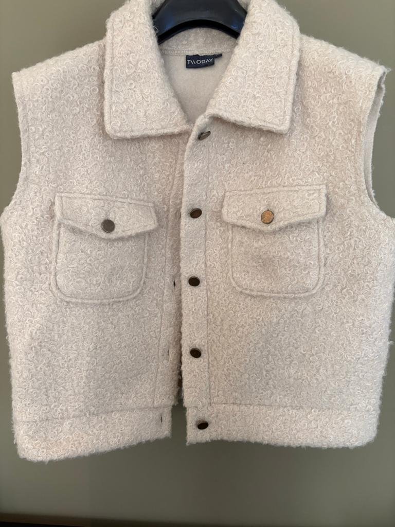 Bodywarmer XL Tooday, Kleding | Dames, Bodywarmers, Ophalen of Verzenden, Maat 46/48 (XL) of groter, Beige