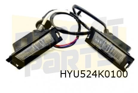 Hyundai	i10 (1/11-1/17) kentekenplaatverlichtingsset Links e, -, -, Nieuw, Ophalen of Verzenden