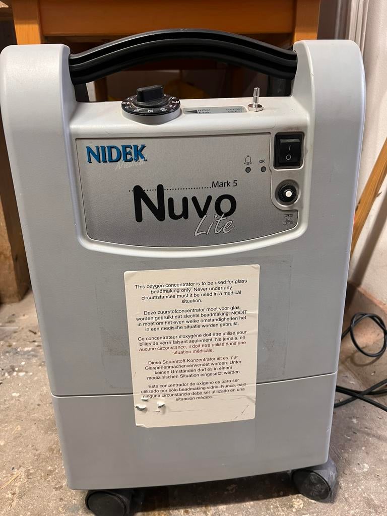 Zuurstofconcentrator, Ophalen