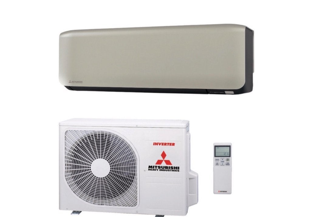 Nieuwe 2,5kw Mitsubishi heavy industrie airco titanium, Witgoed en Apparatuur, Ophalen, Koelen en Ontvochtigen, Nieuw, 3 snelheden of meer