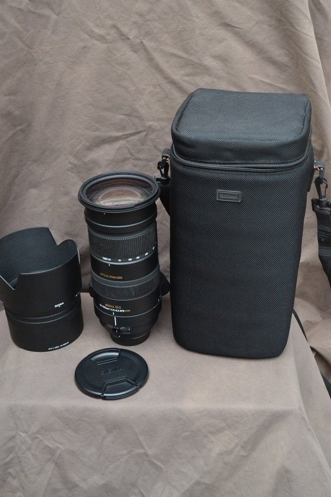 sigma voor nikon 50-500 mm f4.5-6.3 apo vr in nieuwstaat, Sigma, Statiefgondel, Zo goed als nieuw, Nikon F-mount