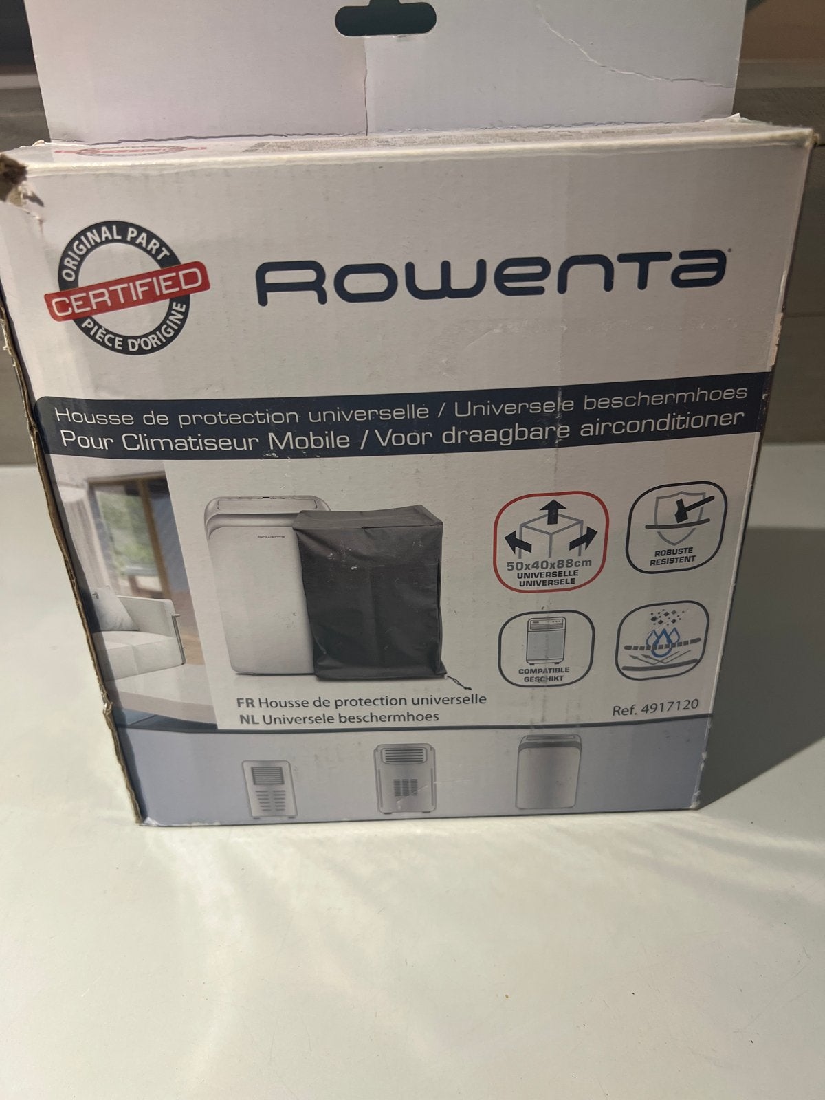 Rowenta Universele Beschermhoes voor Mobiele Airco, Witgoed en Apparatuur, N, N, Nieuw, Ophalen of Verzenden