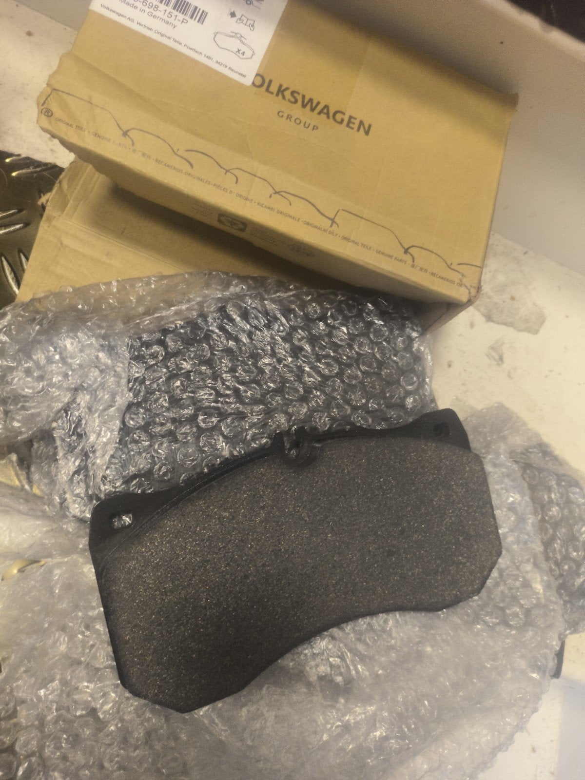 Originele Keramische Remblokken Audi RS6 C7 Nieuw, Ophalen of Verzenden, Nieuw, Audi