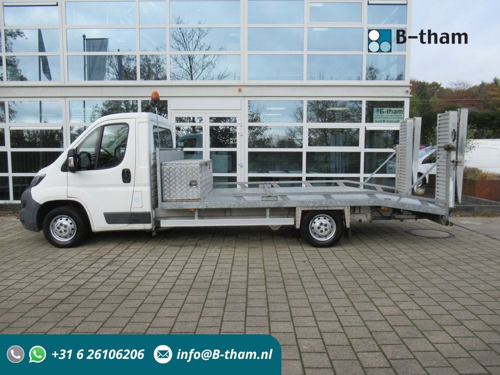 Peugeot Boxer 335 2.0 HDI 96KW L4 Oprijwagen Machinetranspor, 15 km/l, Gebruikt, Euro 6, 4 cilinders