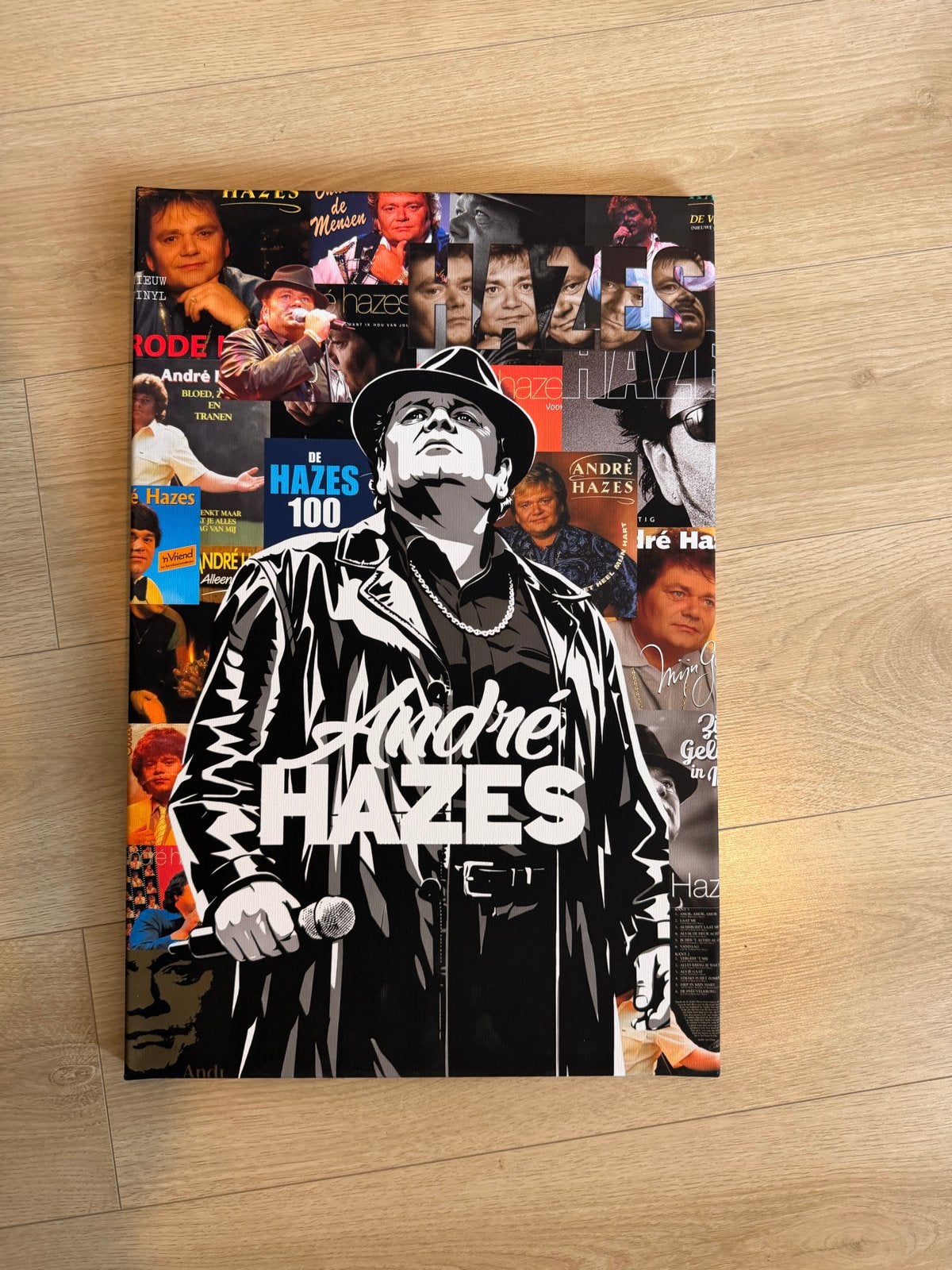 2 Andre Hazes Premium Canvassen 40x60cm, 50 – 75, Minder dan 50 cm, Ophalen of Verzenden, Print