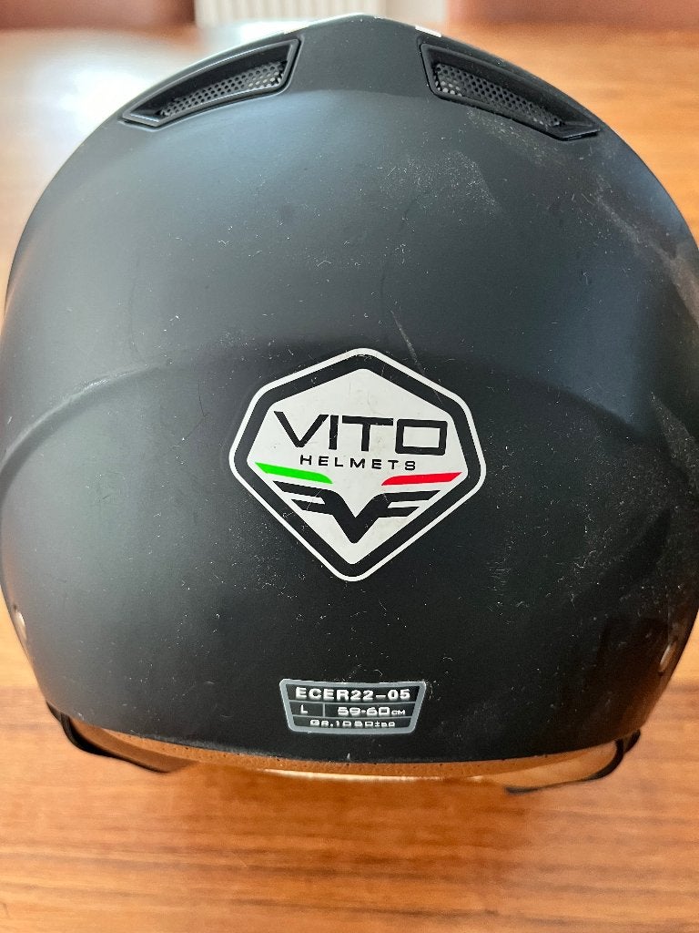 Brommerhelm van VITO helmets EREC22-05  L 59-60cm, Ophalen of Verzenden, Zo goed als nieuw, Large, Vito Helmets