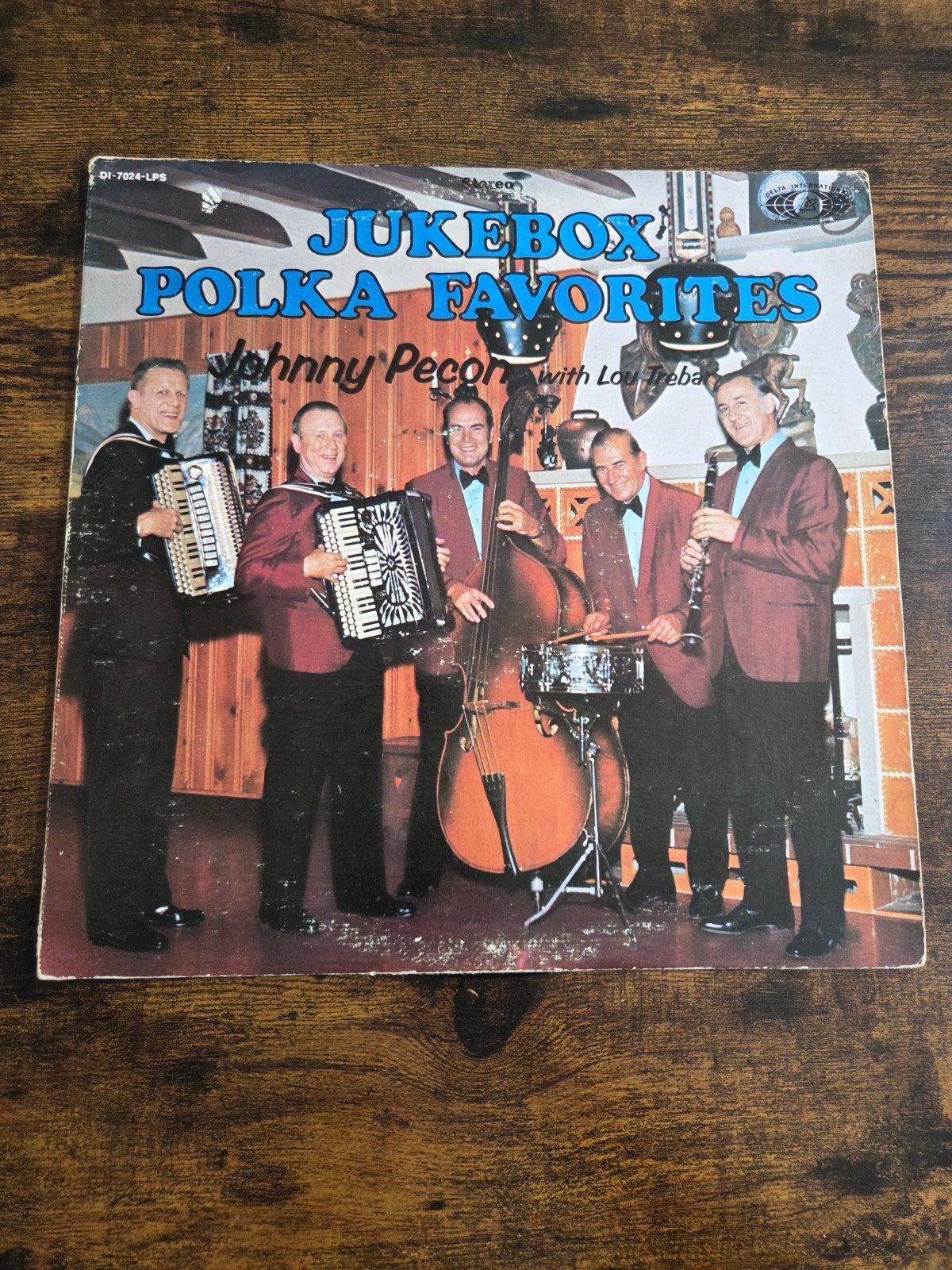 Johnny Pecon - Jukebox Polka Favorites LP, Ophalen of Verzenden, Gebruikt, 12 inch, LP