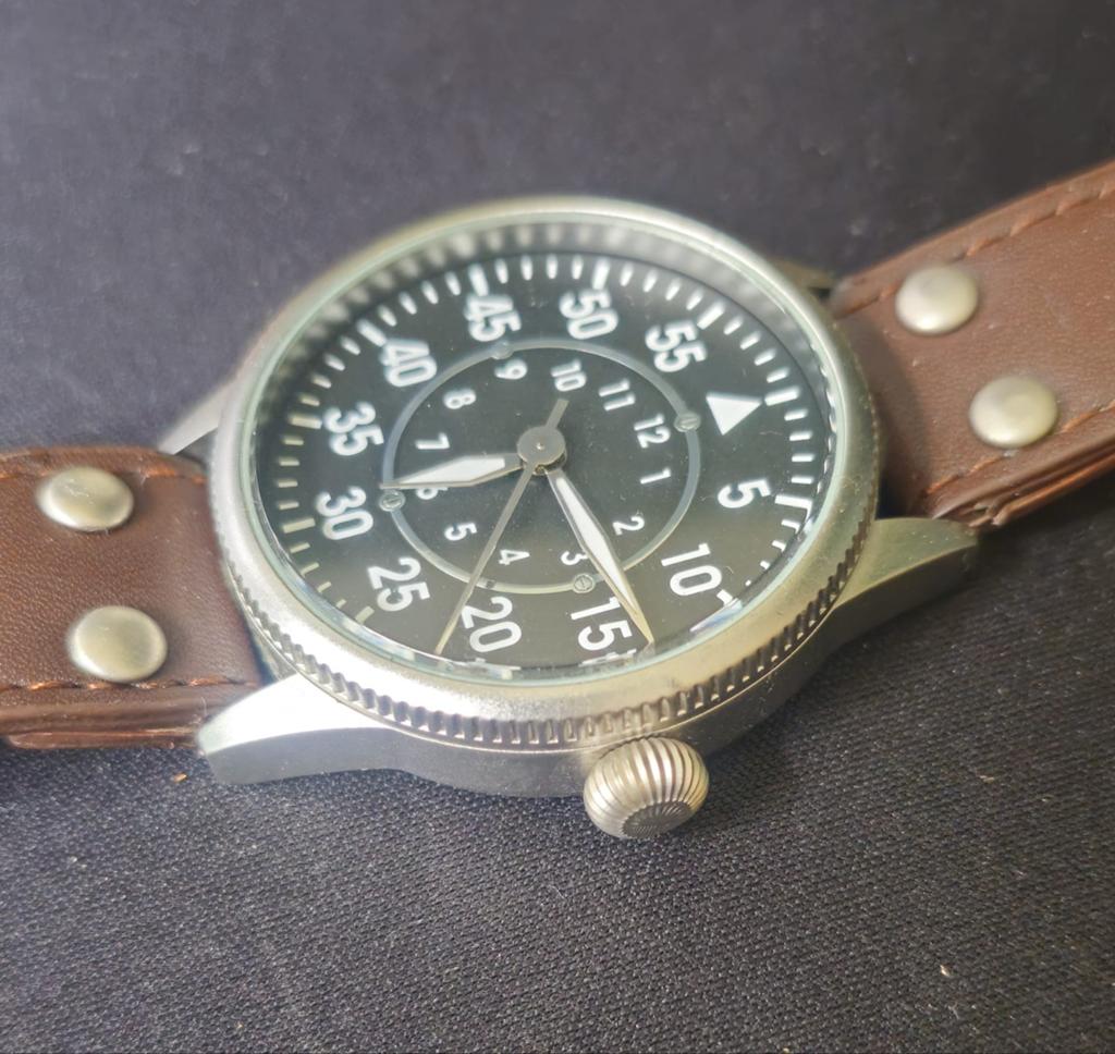 Atlas Editions | Pilot of The Luftwaffe Watch, Ophalen, Leer, Overige merken