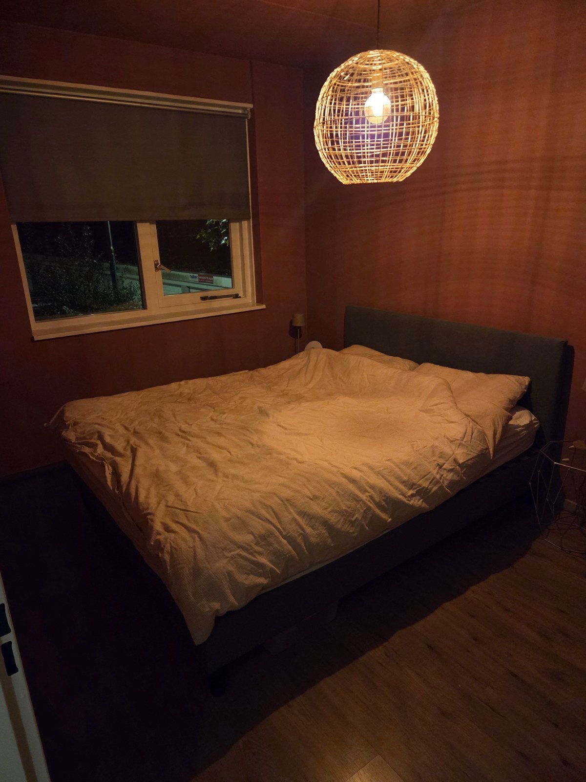 Tweepersoonsbed (boxspring), Ophalen, Gebruikt, Tweepersoons, 200 cm