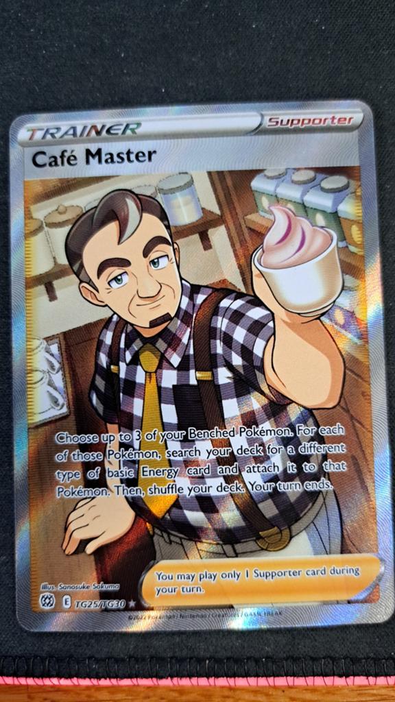 Café Master Brilliant Stars Trainer Gallery BRS TG 25 Poké, Verzenden, Nieuw, Losse kaart, Foil