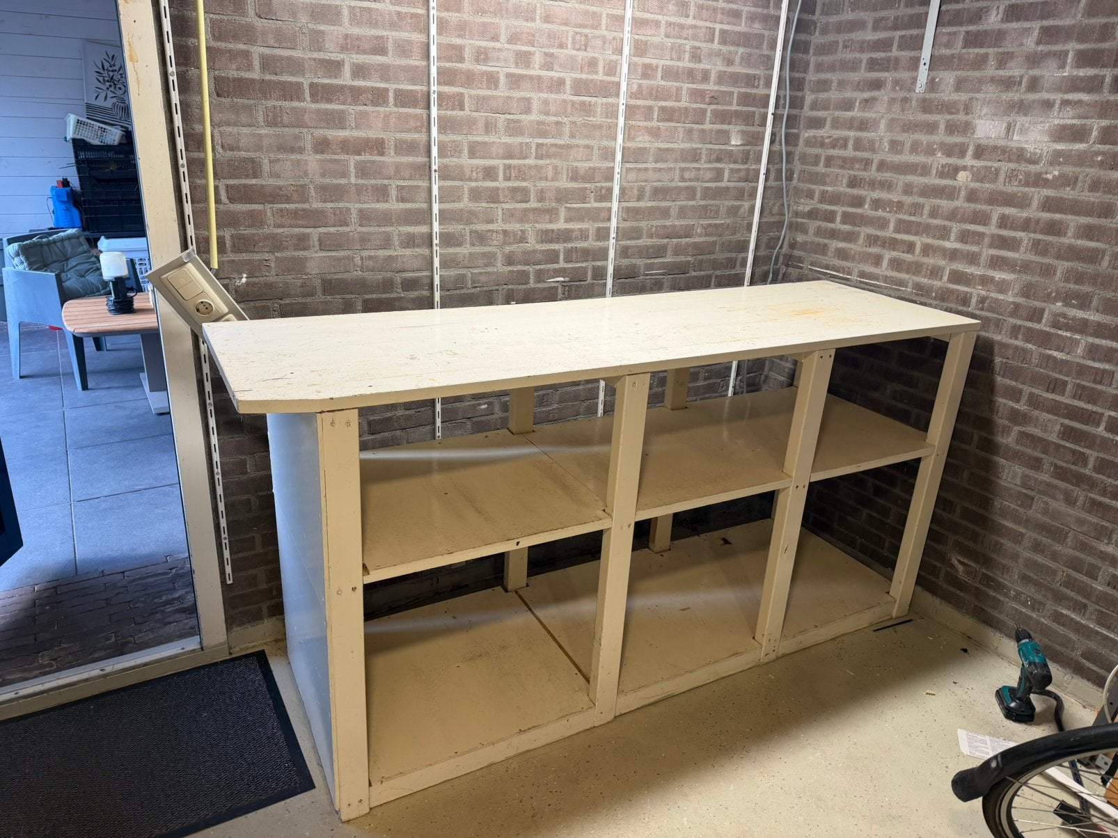 Robuuste werkbank, Ophalen, Gebruikt, 170 cm of meer