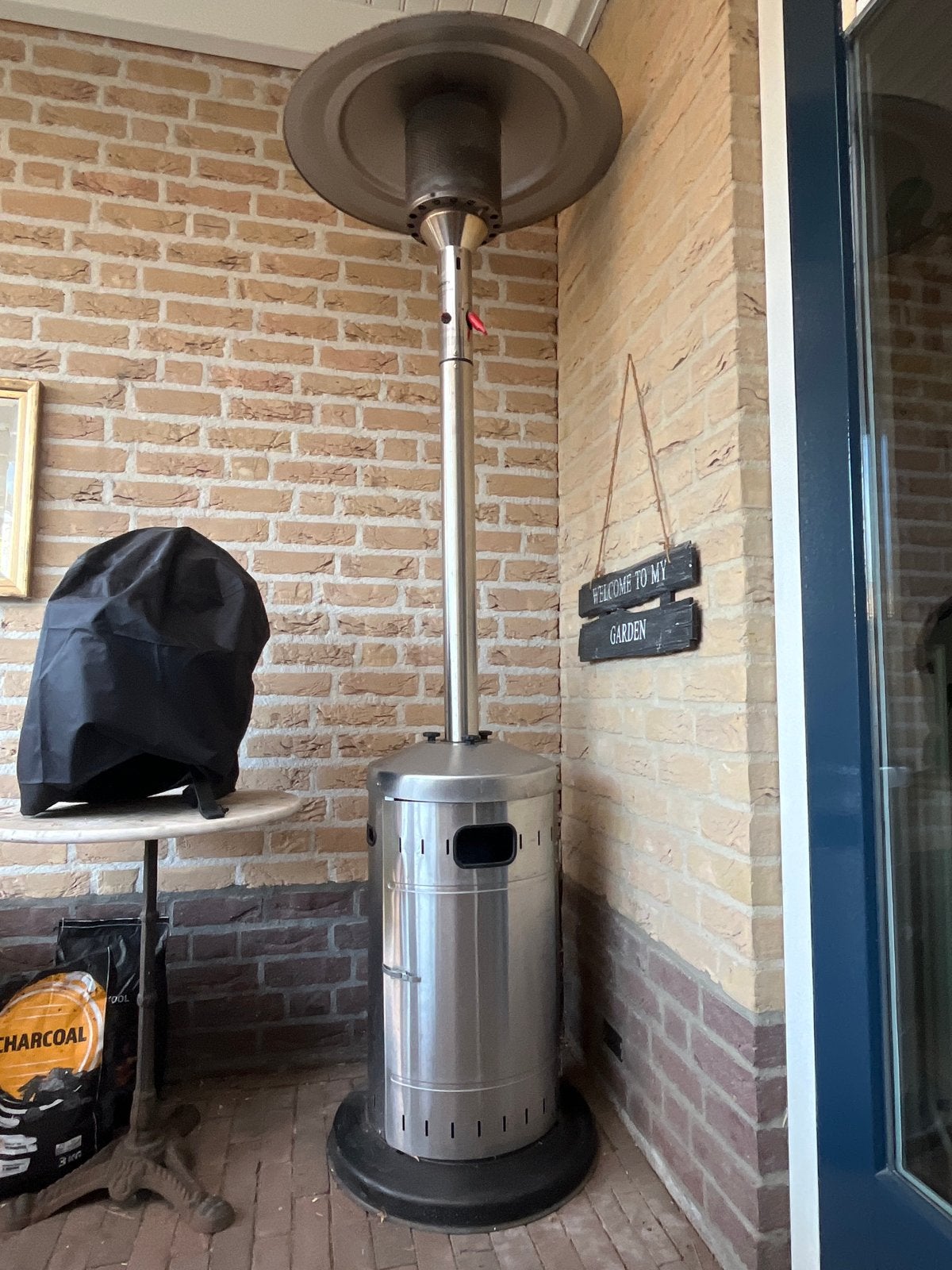 Enders gas terrasverwarmer - terrasheater, Ophalen, Zo goed als nieuw, Gas, Vloer