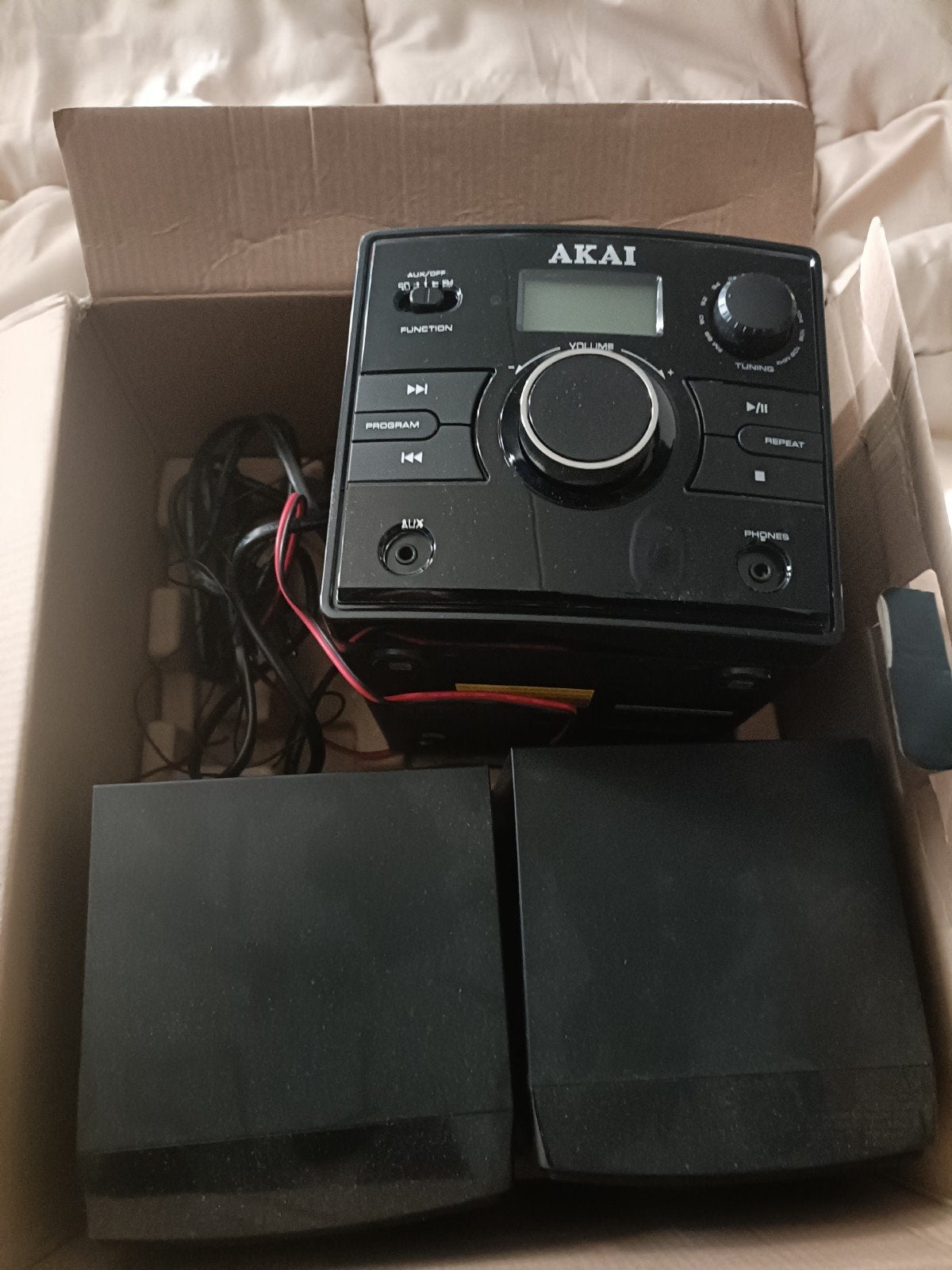 Akai Microset: Radio/CD-speler met Compact Design, Audio, Tv en Foto, Verzenden, Cd-speler, Nieuw, Microset