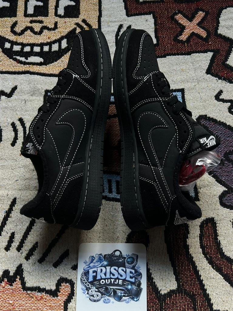 Travis Scott x Air Jordan 1 Low OG “Black Phantom”, Ophalen, Nieuw, Zwart