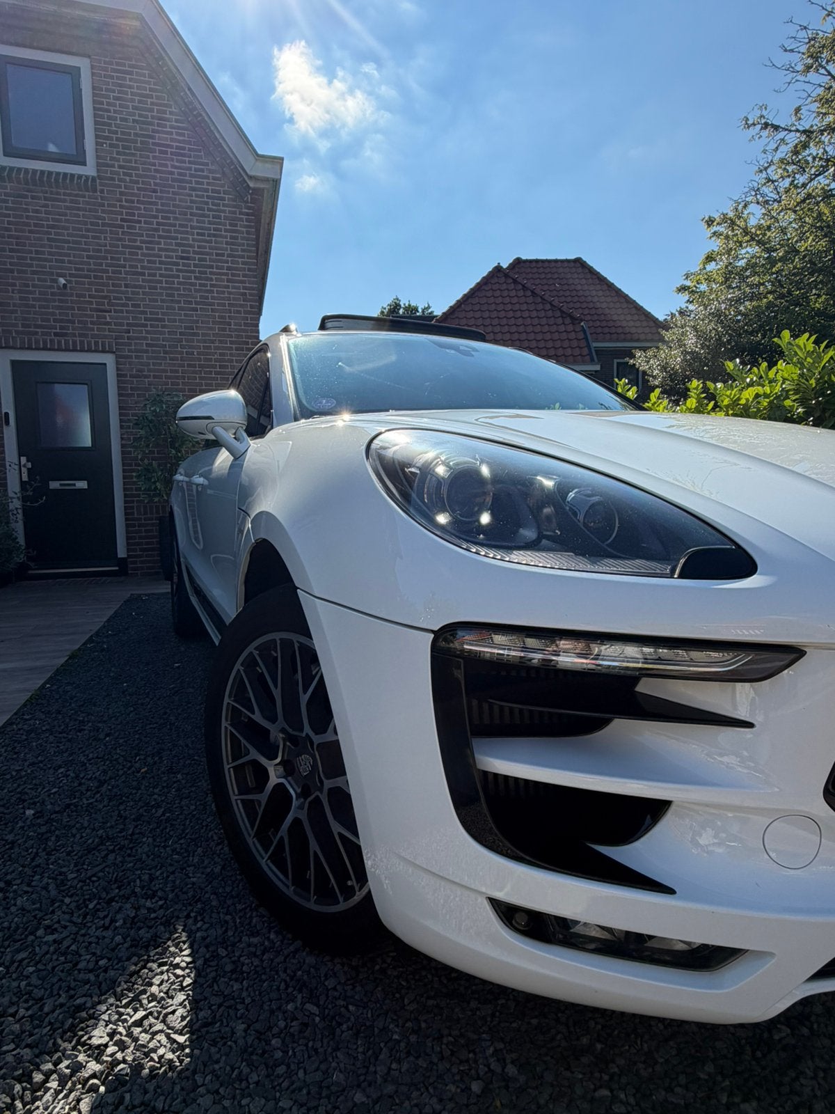 Porsche Macan S 3.0 V6 340PK Sport Chrono | Bj 2015 | 135dkm, Auto's, Automaat, Euro 6, Bruin, Vierwielaandrijving