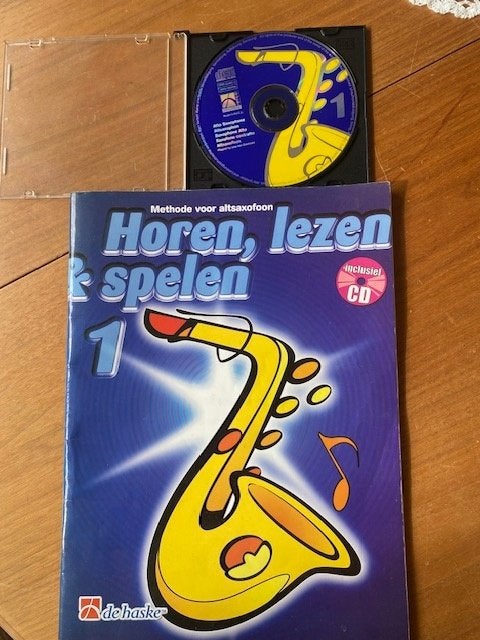 methode voor altsaxofoon, Gebruikt, Overige genres, Ophalen of Verzenden, Saxofoon
