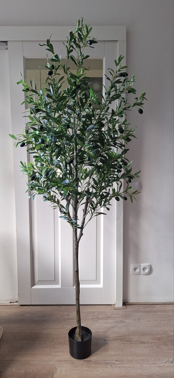 Kunst olijfboom - Realistische decoratie voor binnen, Ophalen, Binnen, Groen, Kunstplant