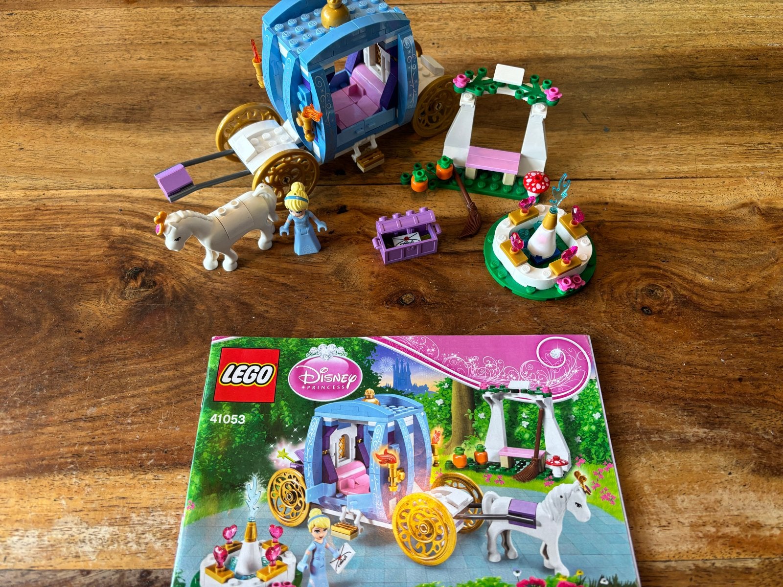 Lego Disney Princess Assepoesters Romantische Koets (41053), Ophalen of Verzenden, Zo goed als nieuw