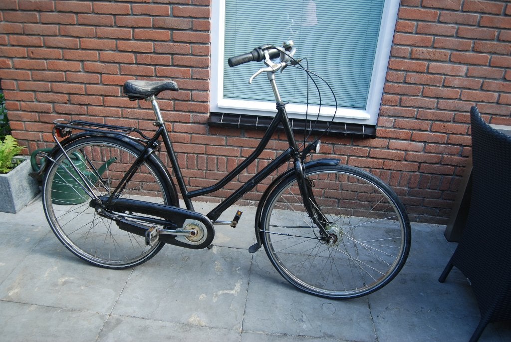 Stationsfiets - busfiets of kroegfiets, Ophalen
