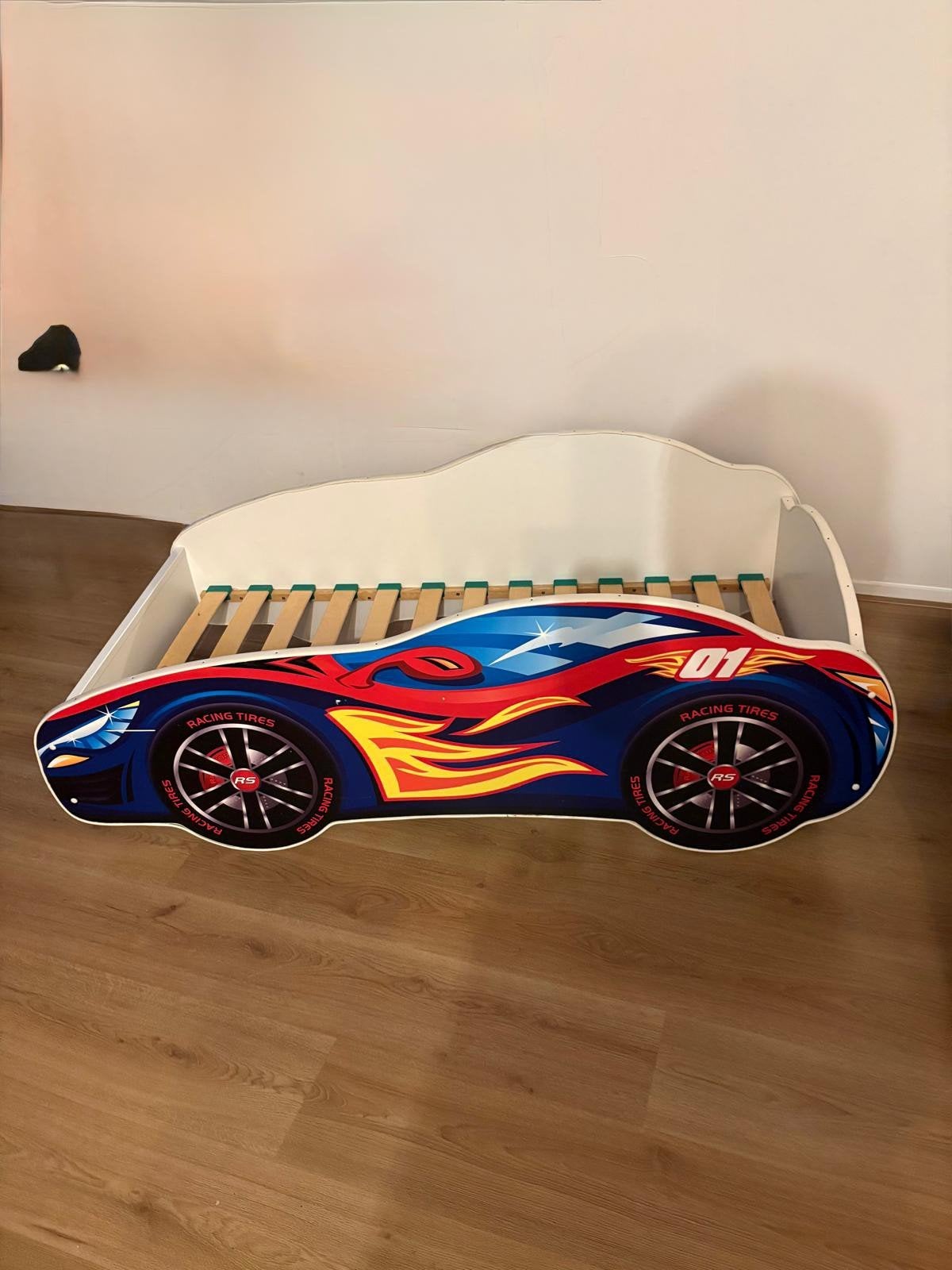 Autobed, Kinderen en Baby's, Ophalen, 70 tot 85 cm, 140 tot 160 cm, Zo goed als nieuw