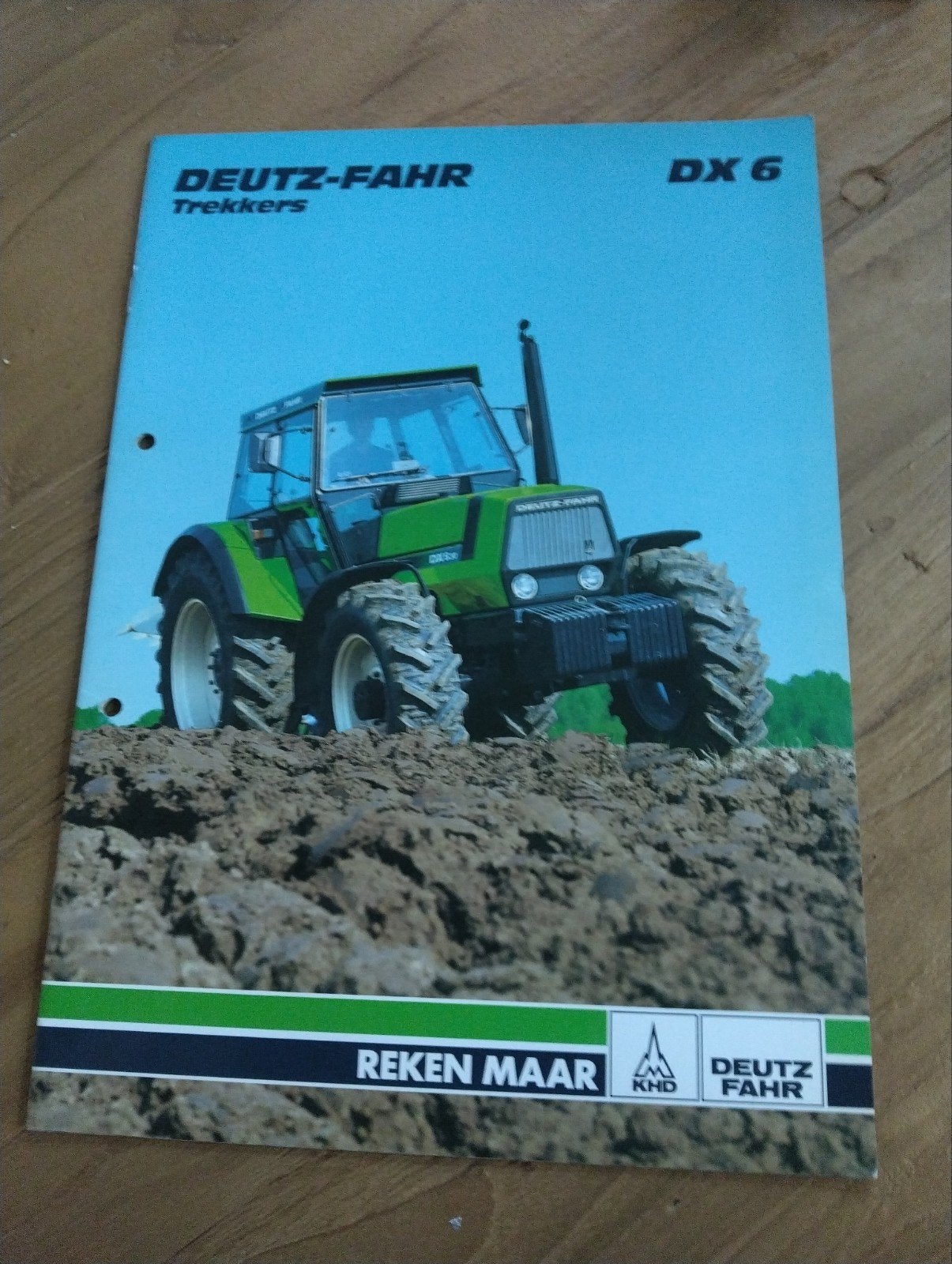 Deutz Fahr DX6 folder, Boeken, Ophalen of Verzenden, Zo goed als nieuw