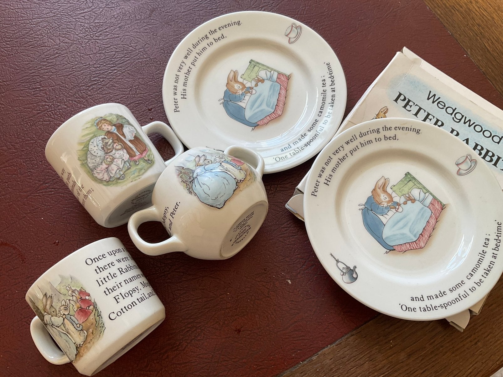 Wedgwood Peter Rabbit konijn servies, Ophalen of Verzenden