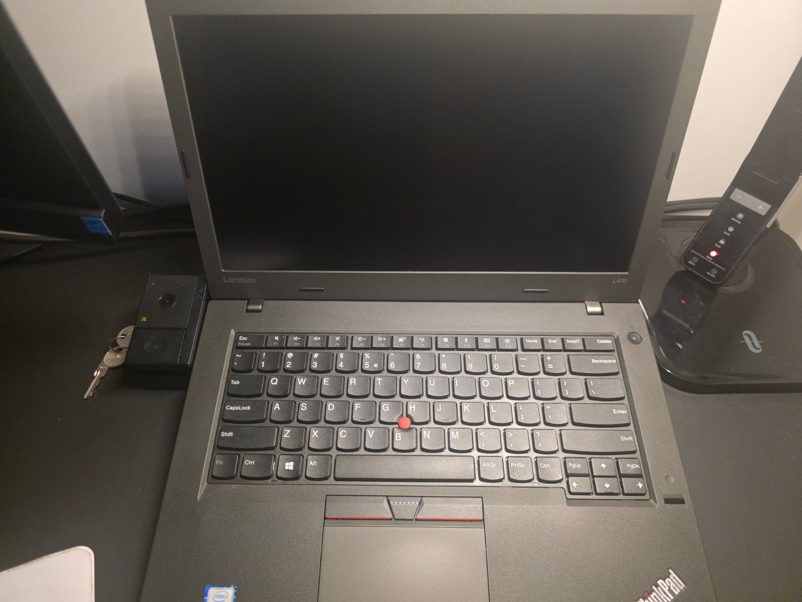 Lenovo ThinkPad L470 met Pro Dock, 2 laders en laptoprugzak, Gebruikt, 2 tot 3 Ghz, Qwerty, 14 inch