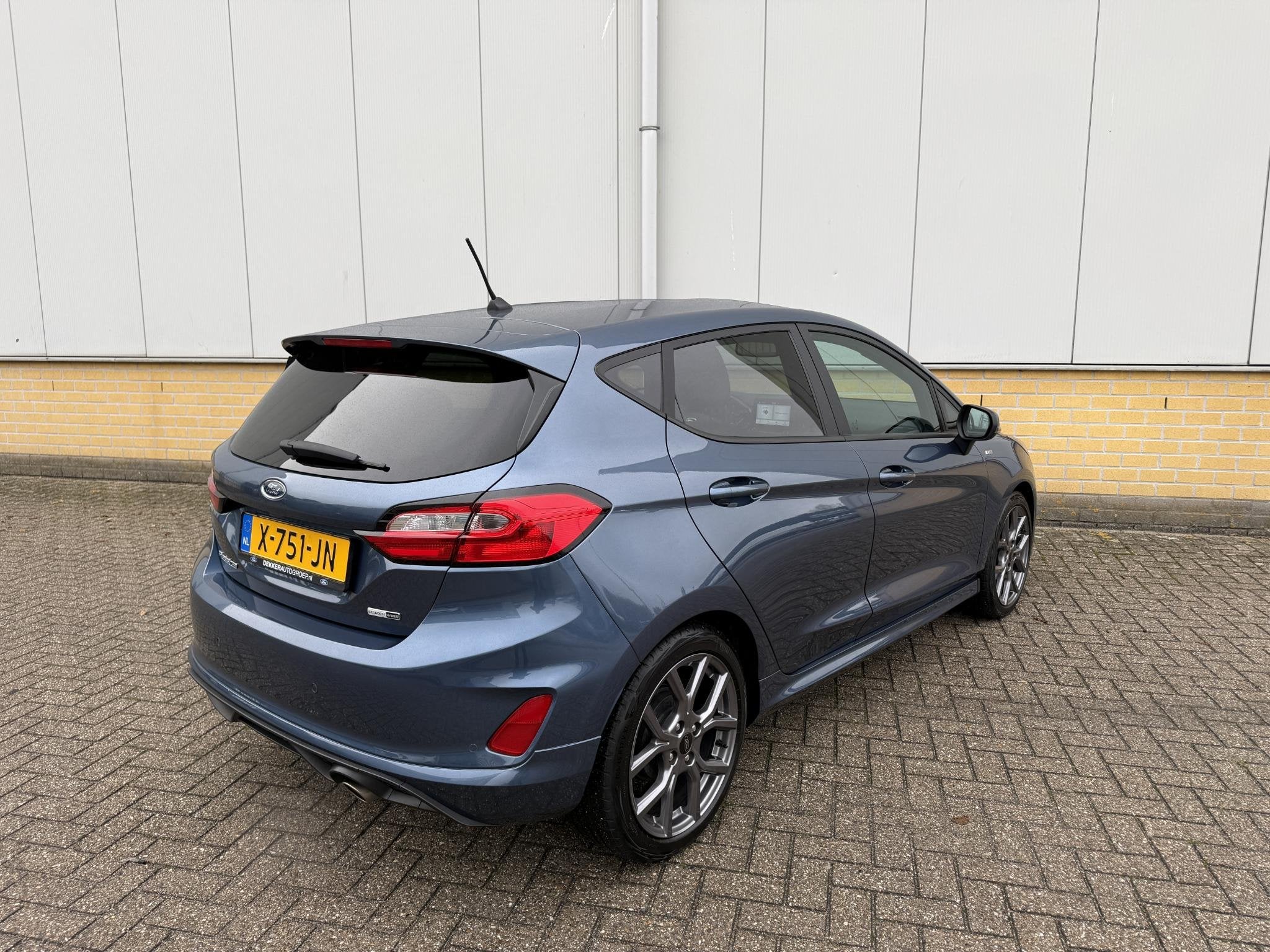 Ford Fiesta 1.0 EcoBoost Hybrid ST-Line 125PK Winter Pack /, Gebruikt, Euro 6, Blauw, 49 €/maand