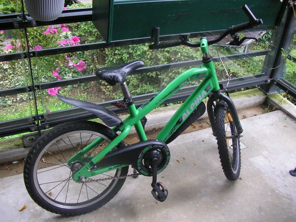 Kinderfiets, Ophalen of Verzenden, Gebruikt, Minder dan 16 inch, Alpina