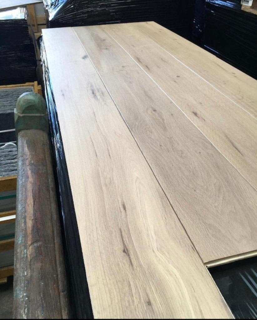WEEKAANBIEDING! EIKEN VLOER, MULTIPLANK 190MM BREED, Ophalen of Verzenden, Nieuw, Parket