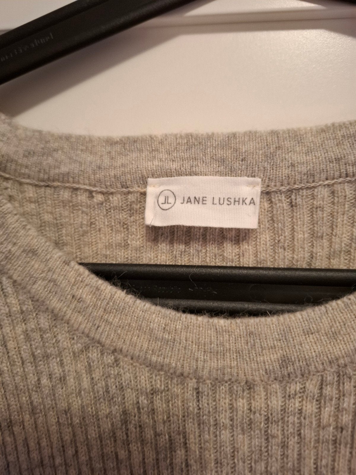 Jane Lushka lange gebreide jurk XS – cashmere mix, Kleding | Dames, Beige, Ophalen of Verzenden, Zo goed als nieuw, Jane Lushka