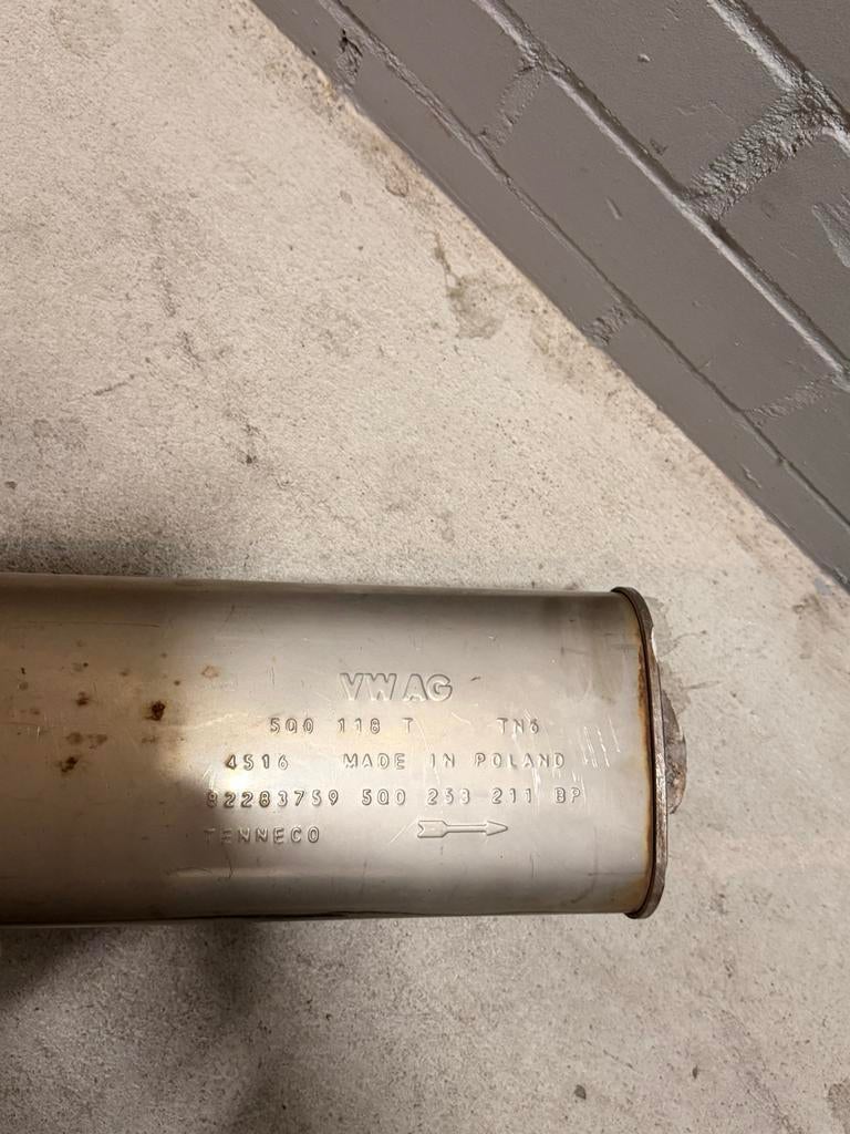 Originele Middendemper Golf GTI R, Seat Cupra, Audi S3 (2012, Auto-onderdelen, Uitlaatsystemen, Ophalen of Verzenden, Gebruikt