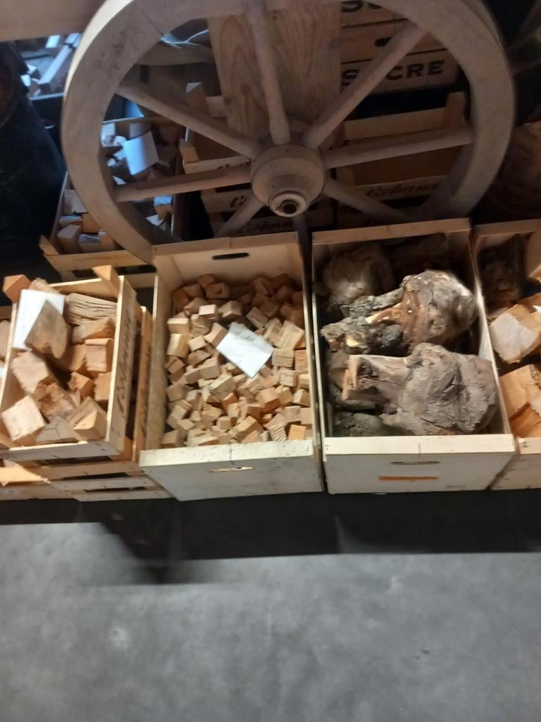 Rookhout., Ophalen, Nieuw