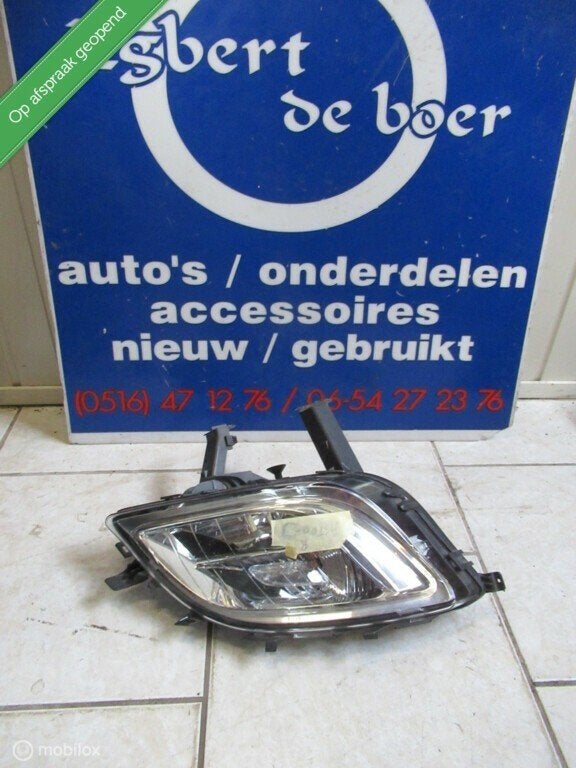 Verstraler links in voorbumper Astra J, bj '08 t/m '14, Gebruikt, Opel, Ophalen of Verzenden