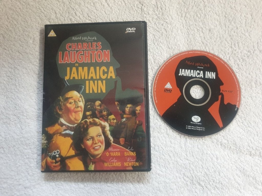 Jamaica Inn DVD Alfred Hitchcock Klassiekers., Alle leeftijden, Ophalen of Verzenden, Zo goed als nieuw, Thrillers en Misdaad