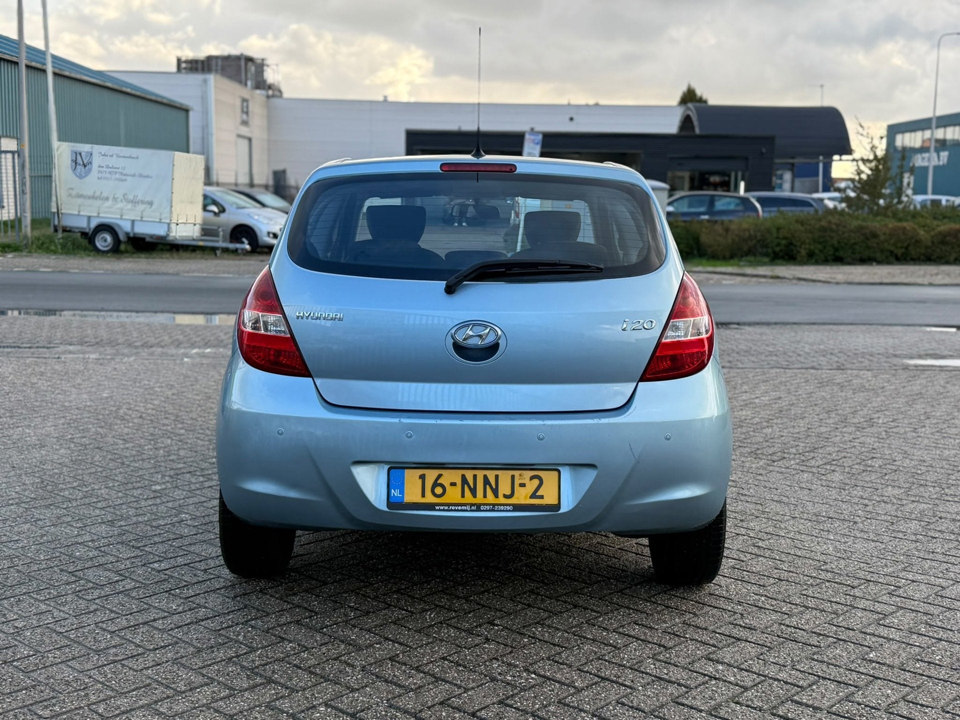 Hyundai I20 1.4i i-Motion#Nap#Automaat#Airco#Apk, Auto's, Euro 5, 1396 cc, Blauw, Origineel Nederlands