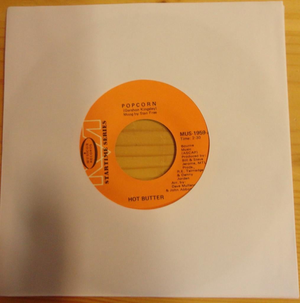 Hot Butter > Popcorn, Cd's en Dvd's, Vinyl Singles, Gebruikt, 7 inch, Single, Ophalen of Verzenden