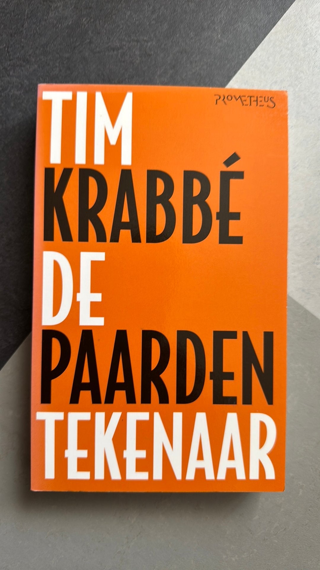 Tim Krabbe - De paardentekenaar, Ophalen of Verzenden, Zo goed als nieuw, Tim Krabbe