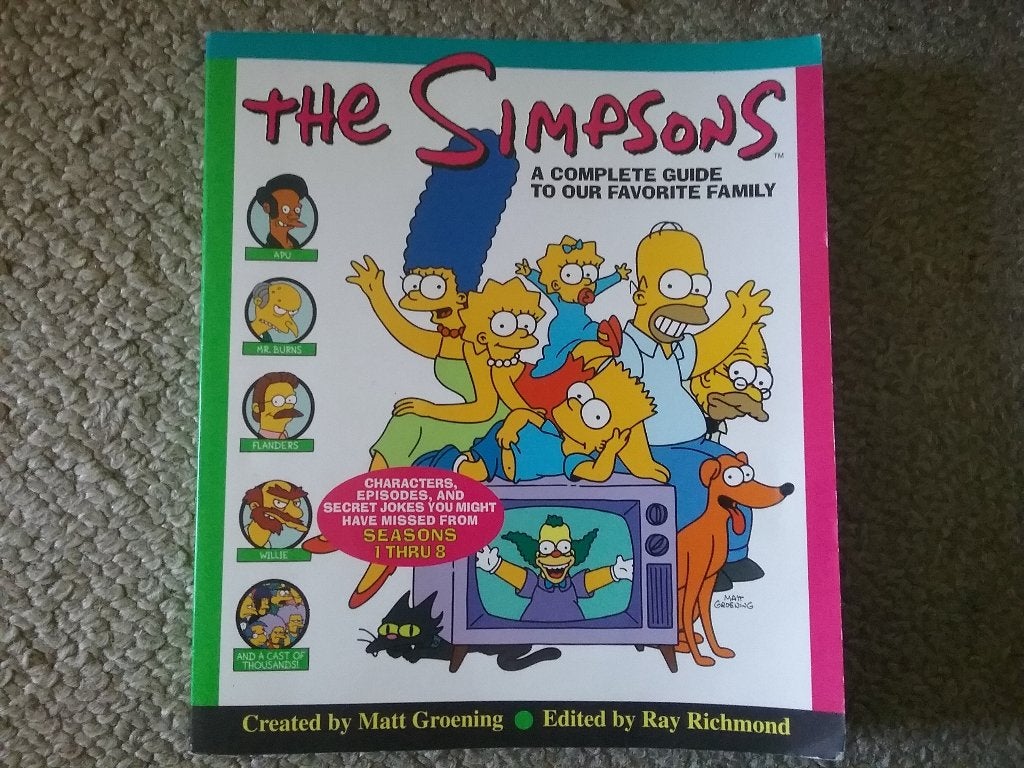The Simpsons - complete guide (1997), Ophalen of Verzenden, Gelezen, Film- of Tv-bewerking
