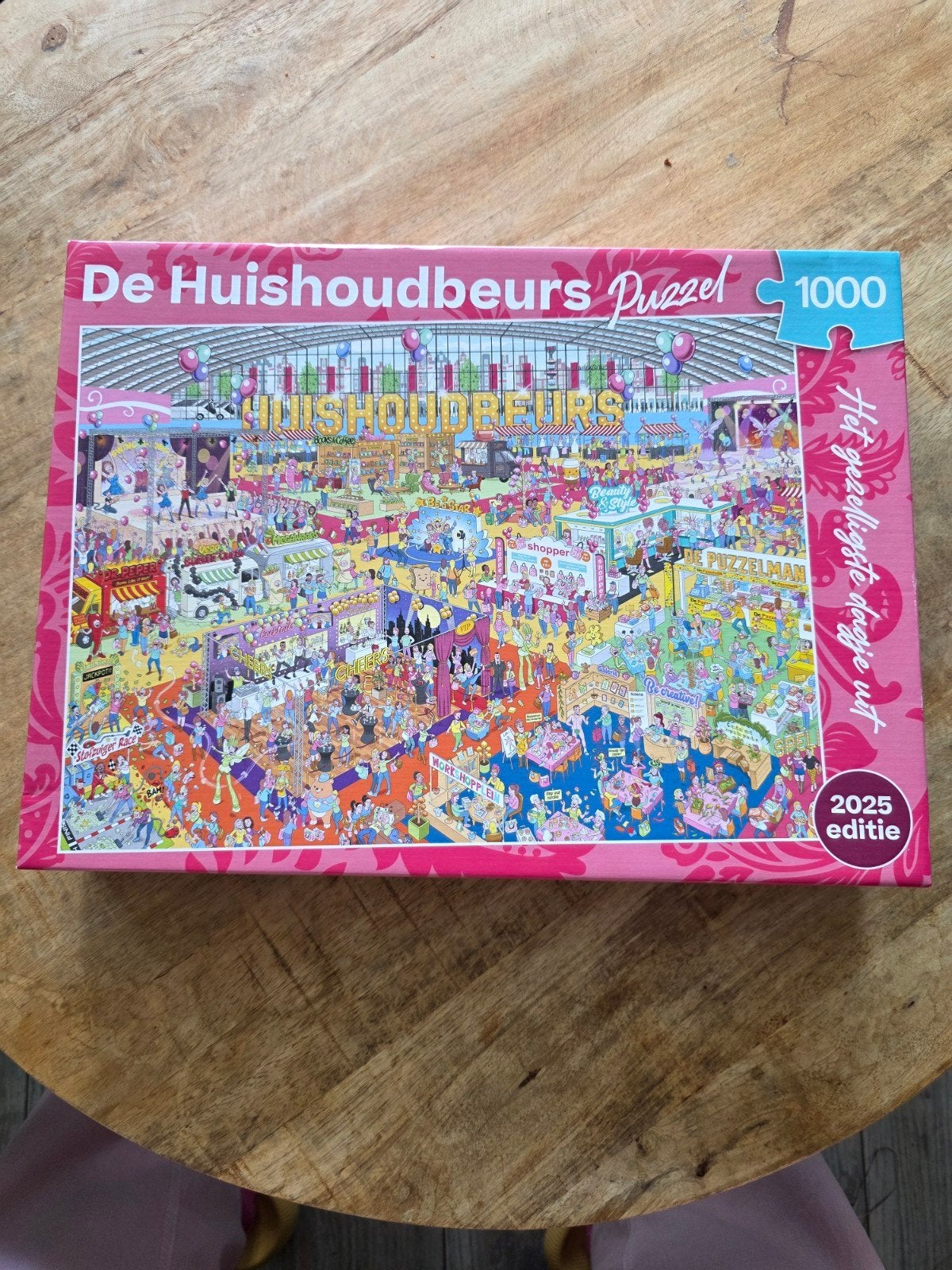 De Huishoudbeurs Puzzel 1000 stukjes - 2025 editie, Ophalen of Verzenden, 500 t/m 1500 stukjes, Nieuw, Legpuzzel
