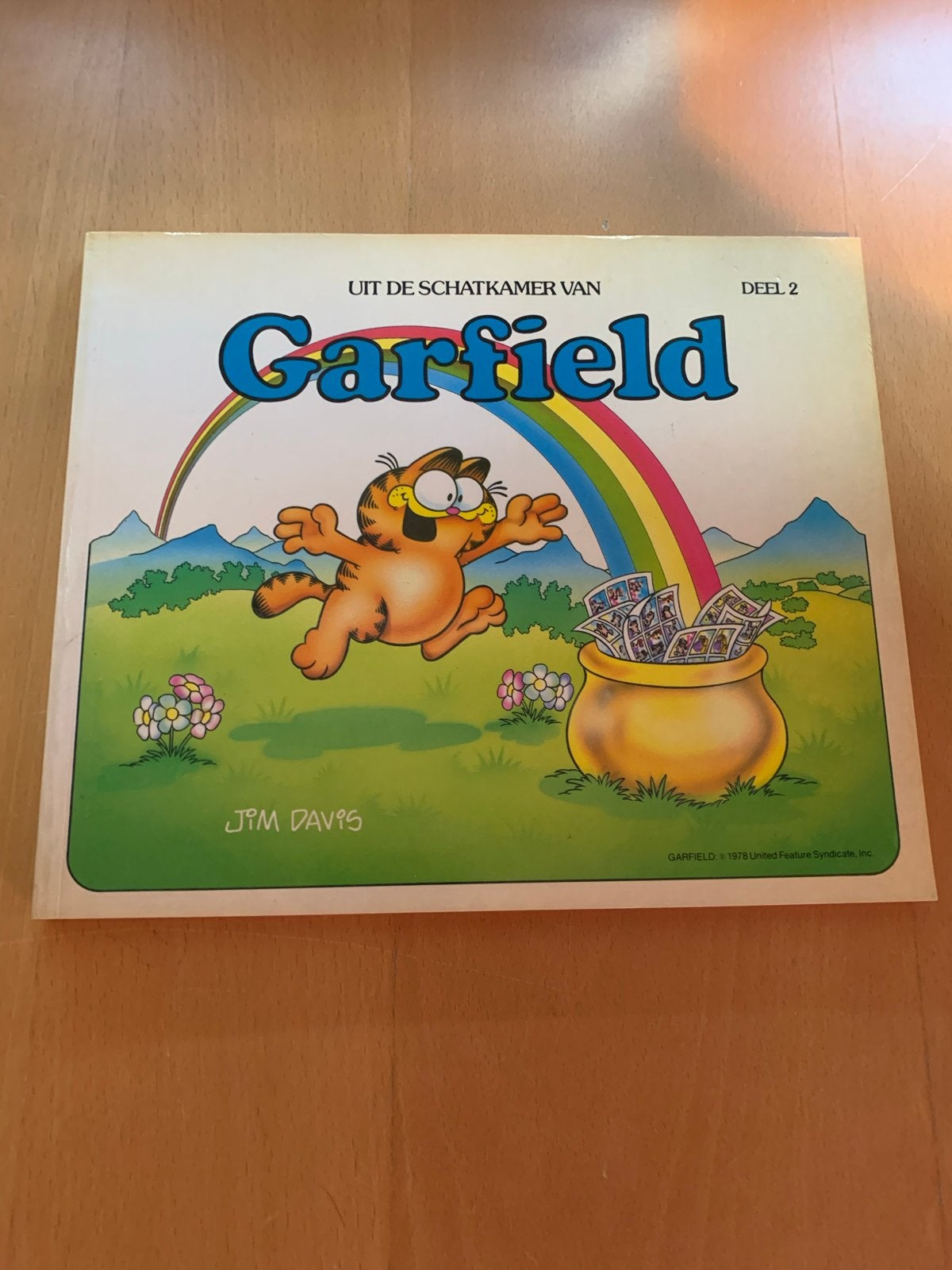 Garfield: Uit de Schatkamer van Garfield - Deel 2, Eén stripboek, Ophalen of Verzenden, Gelezen