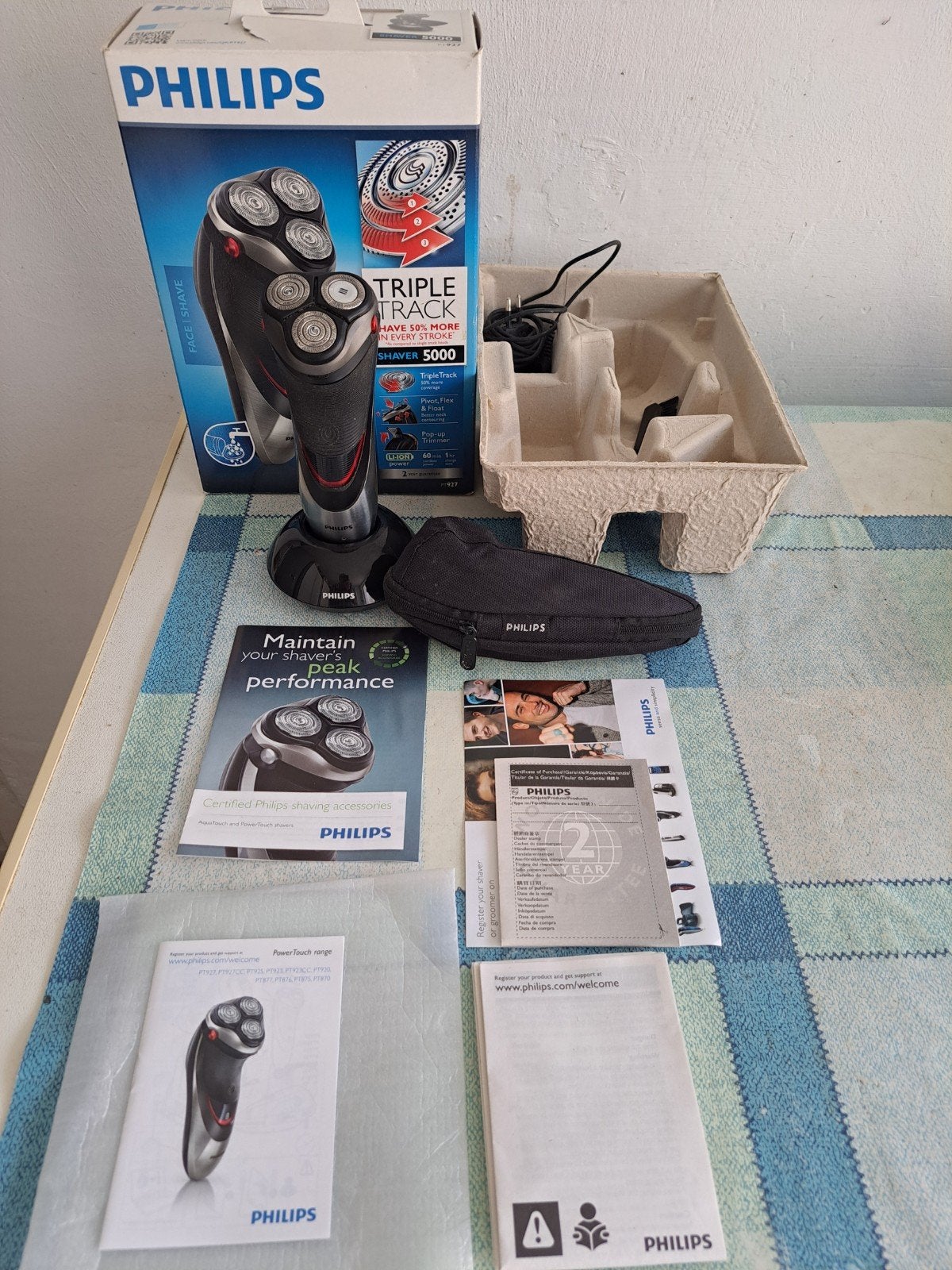 PHILIPS Shawer 5000 draadloze snoer aparat, Ophalen of Verzenden, Zo goed als nieuw