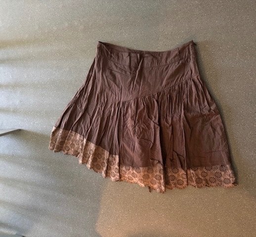 Zoi rok, rokje, Maat 38/40 (M), Bruin, Ophalen of Verzenden, Zoi
